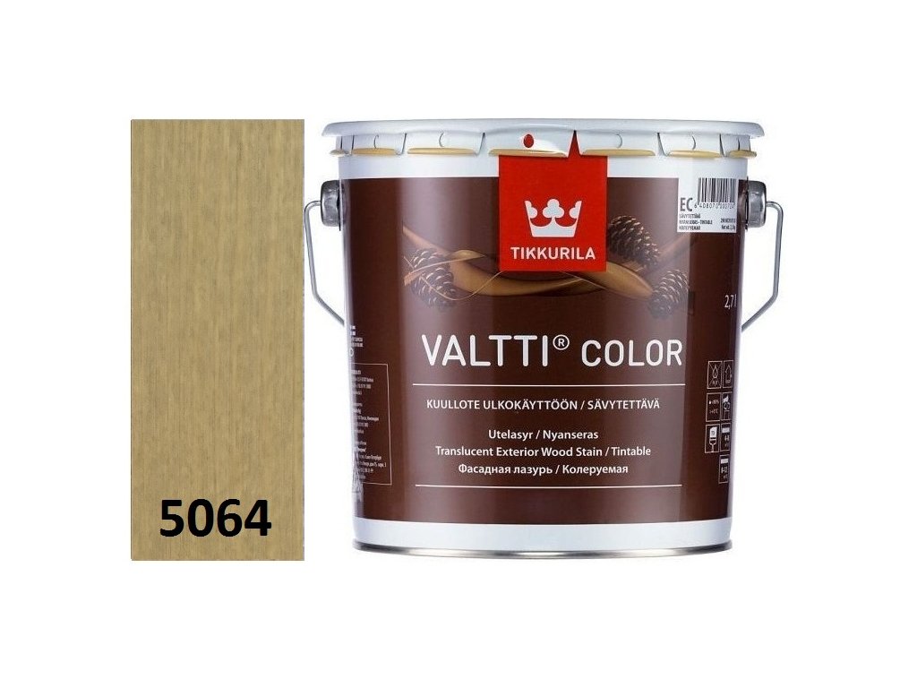 Tikkurila Valtti Color - 0,9L - 5064 - Heina  + ein Geschenk zur Bestellung über 37 €