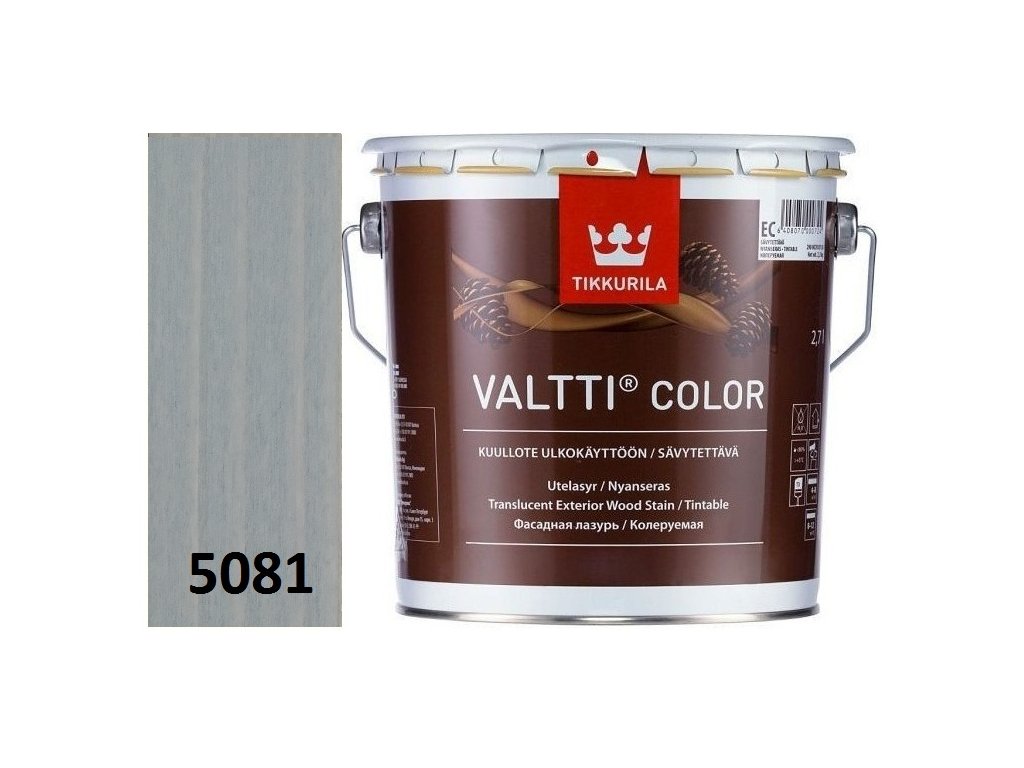 Tikkurila Valtti Color - 2,7L  - 5081 Kaste  + ein Geschenk Ihrer eigenen Wahl zu Ihrer Bestellung