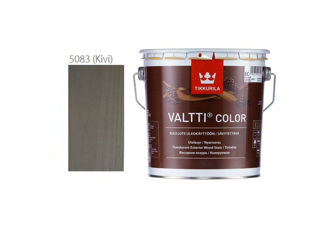 Tikkurila Valtti Color  - 0,9L - 5083 - Kivi  + ein Geschenk zur Bestellung über 37 €