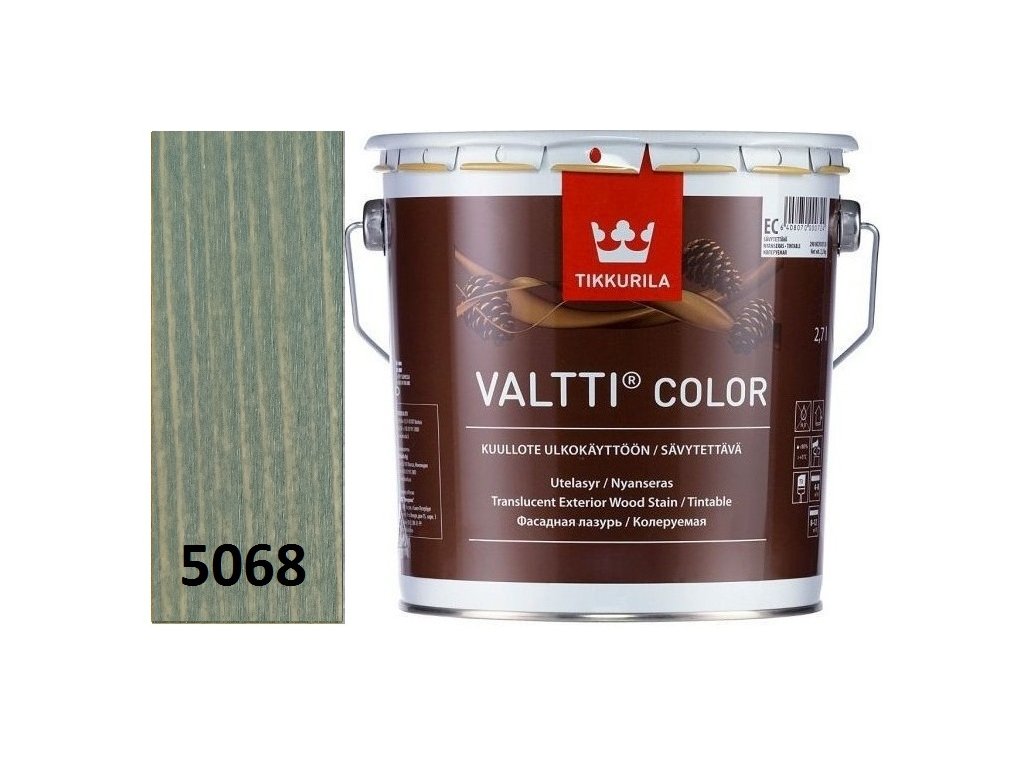 Tikkurila Valtti Color - 2,7L - 5068 - solná zelená - Nare  + ein Geschenk Ihrer eigenen Wahl zu Ihrer Bestellung