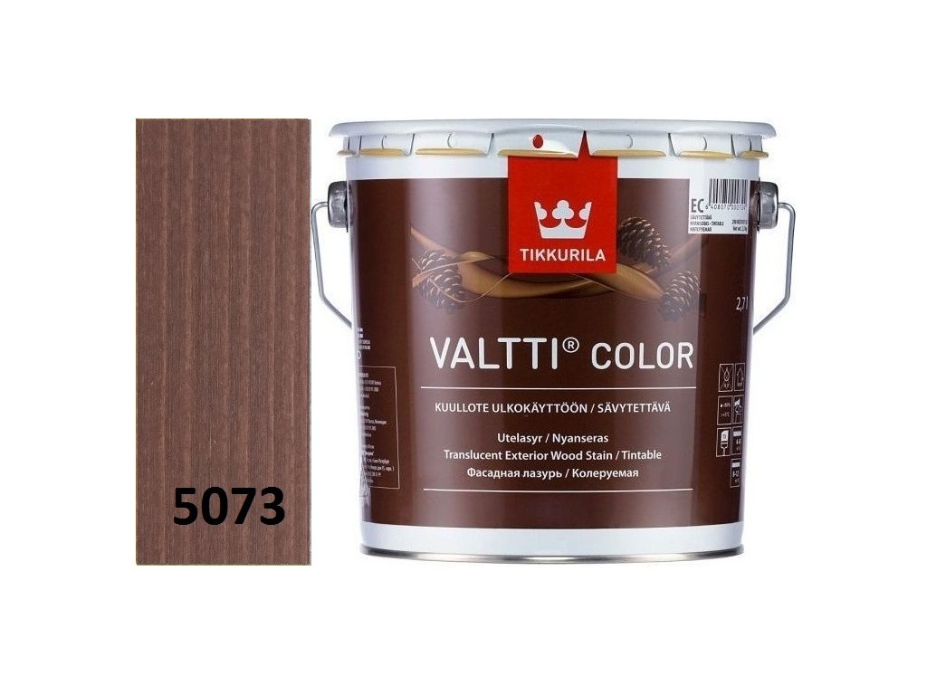 Tikkurila Valtti Color - 2,7L - 5073 - ořech - Petaja  + ein Geschenk Ihrer eigenen Wahl zu Ihrer Bestellung