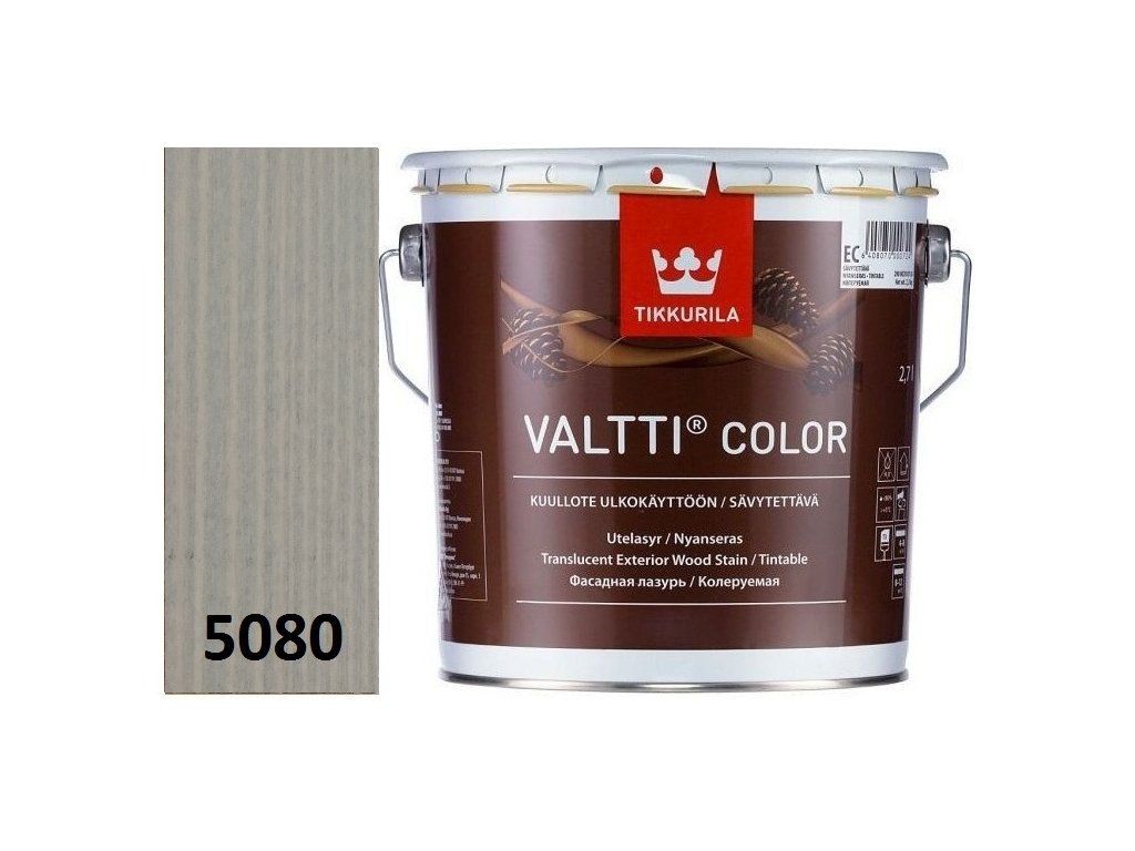 Tikkurila Valtti Color - 2,7L - 5080 - Vasa  + ein Geschenk Ihrer eigenen Wahl zu Ihrer Bestellung