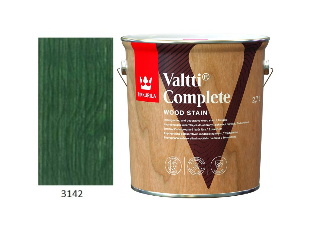 Tikkurila Valtti Complete -2,7L -  3142  + ein Geschenk Ihrer eigenen Wahl zu Ihrer Bestellung