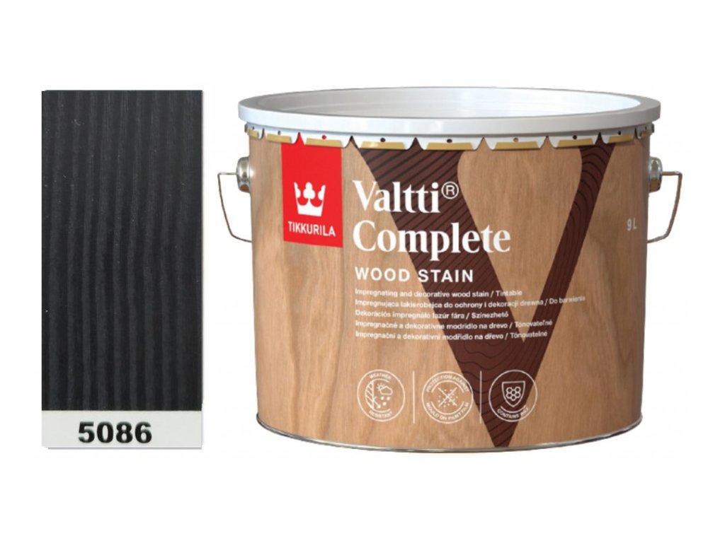 Tikkurila Valtti Complete - 9L - 5086/Yo  + ein Geschenk im Wert von bis zu 8 € zu Ihrer Bestellung