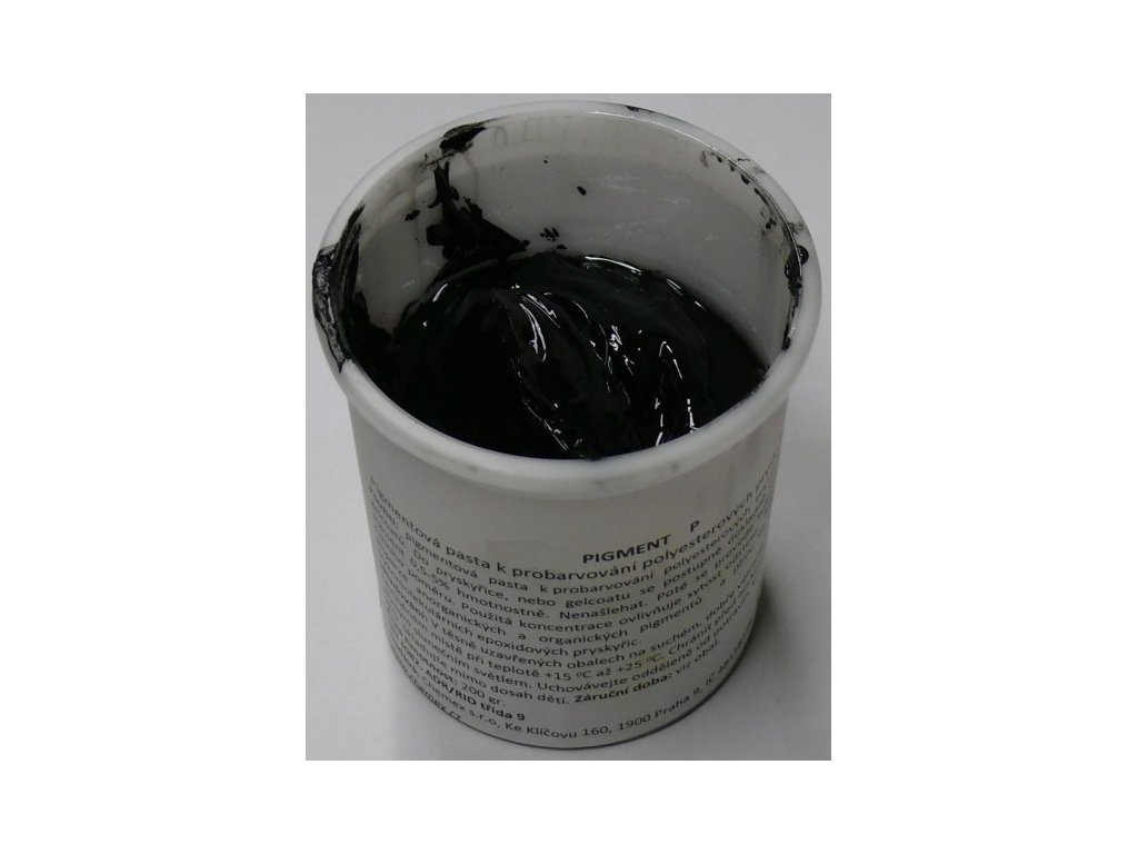 Hahn Color Farbpaste Pigment P – Schwarz 200g  + ein Geschenk zur Bestellung über 37 €