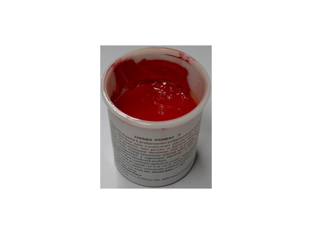 Hahn Color Farbpaste Pigment P – Rot 200g  + ein Geschenk zur Bestellung über 37 €