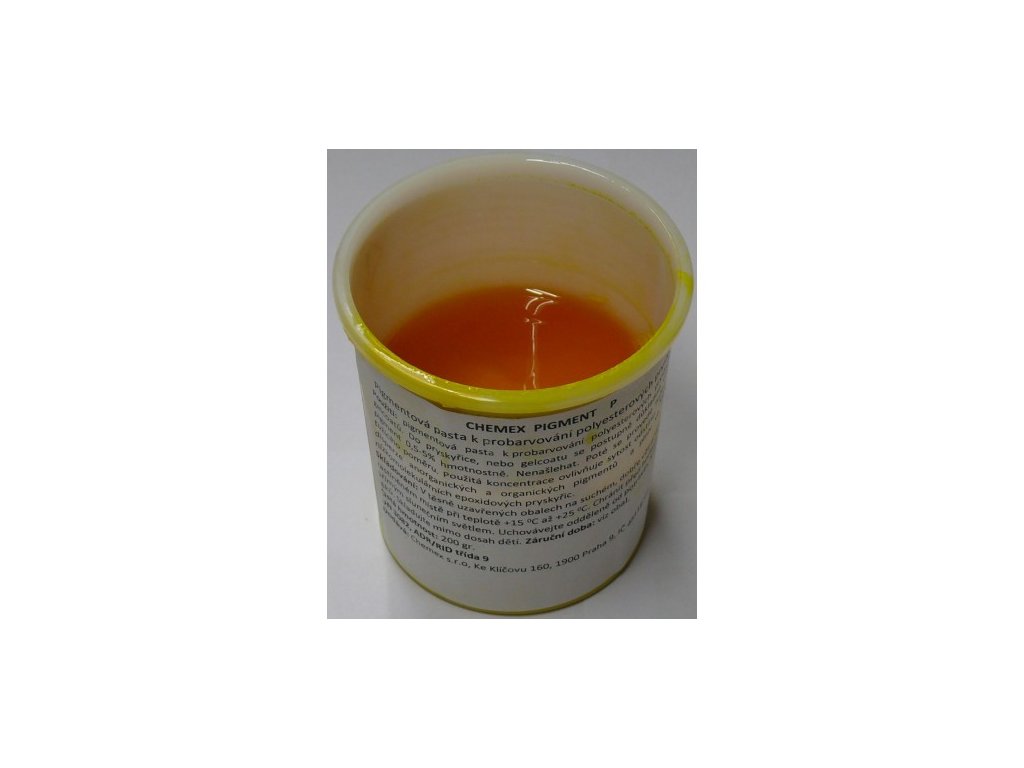 Hahn Color Farbpaste Pigment P – Gelb 200g  + ein Geschenk zur Bestellung über 37 €
