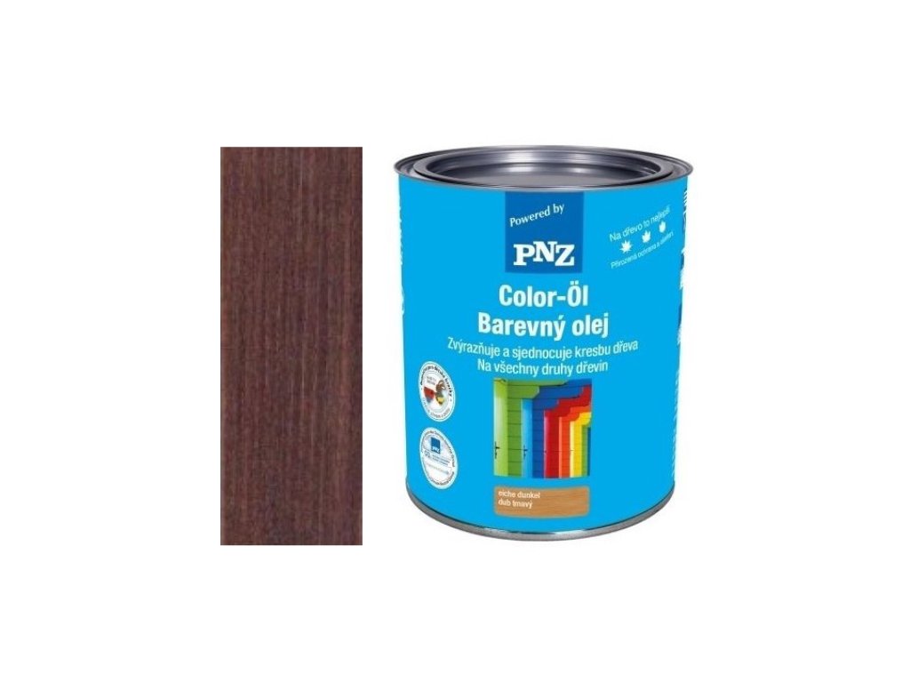 PNZ Color-Öl 10 L Farbton: Merbau  + ein Geschenk im Wert von bis zu 8 € zu Ihrer Bestellung