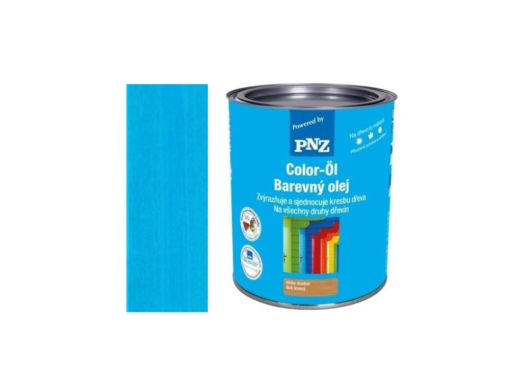 PNZ Color-Öl 2,5 L Farbton: Kristallblau  + ein Geschenk Ihrer eigenen Wahl zu Ihrer Bestellung