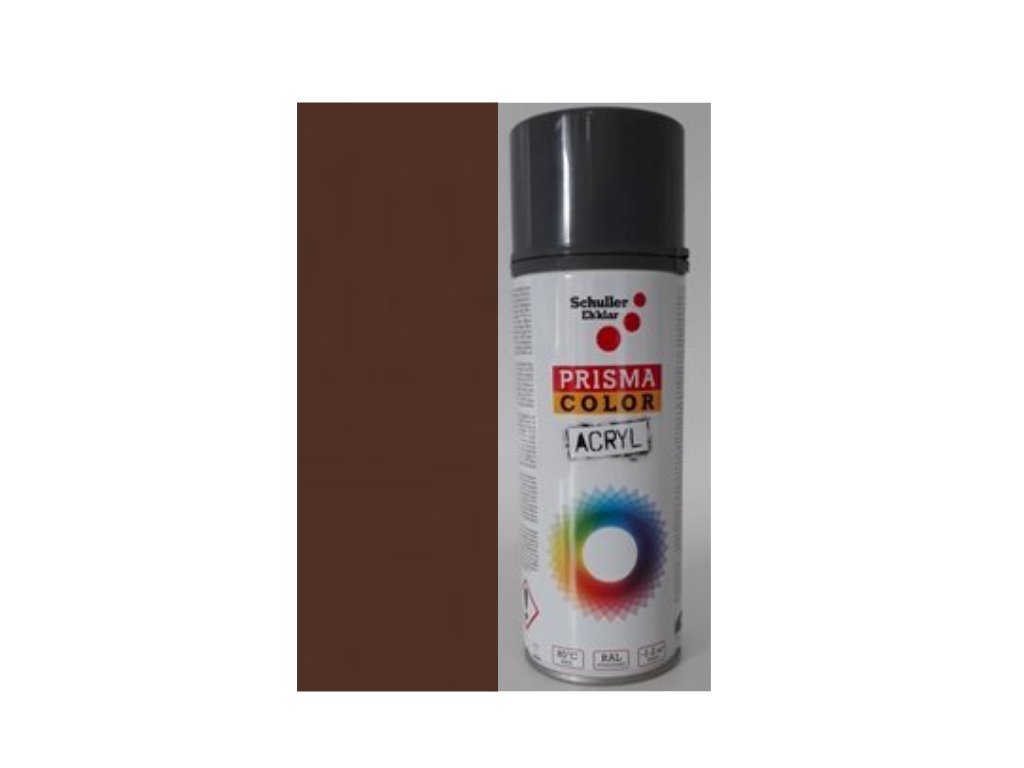 Spray PRISMA COLOR RAL 8016 mahagonibraun, 400 ml