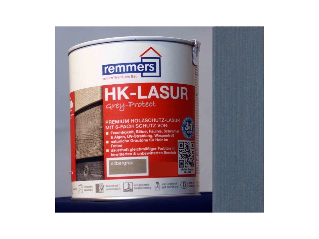 REMMERS - HK Lasur Grey-Protect* 10L Granitgrau FT 20923  + Geschenk zur Bestellung