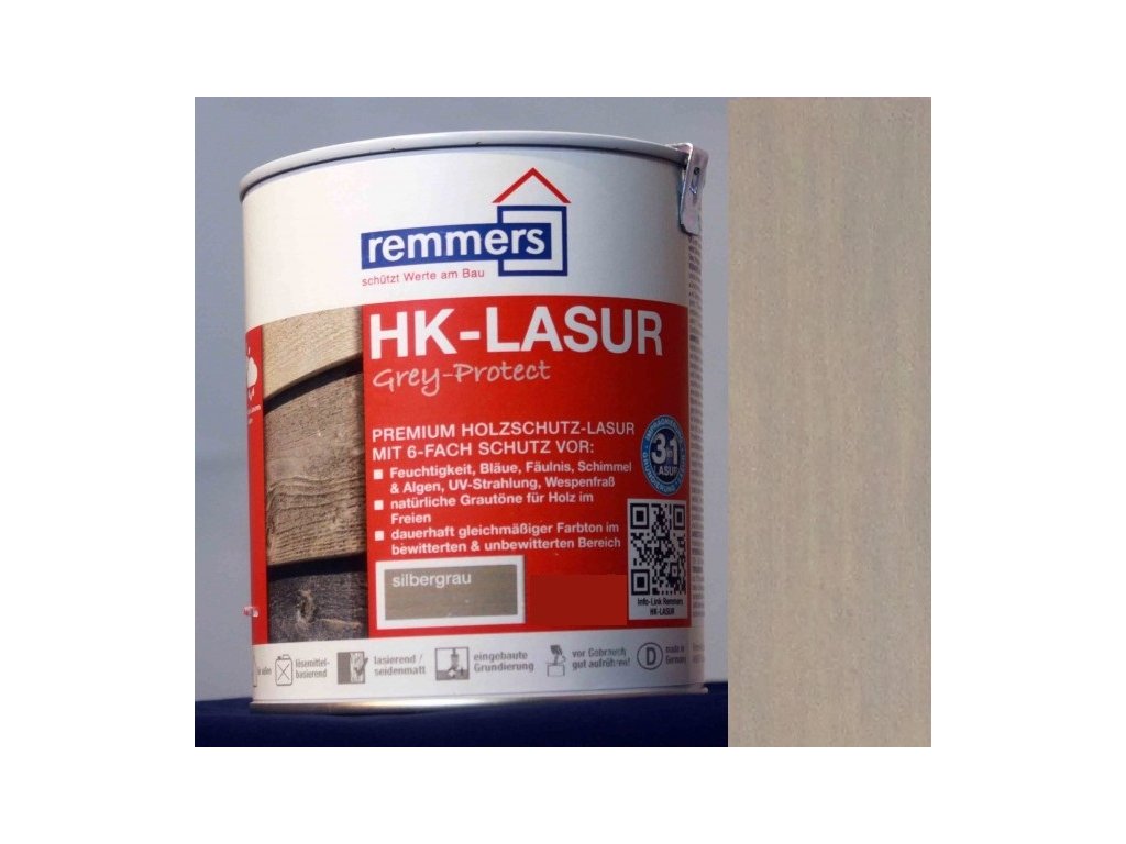 REMMERS - HK Lasur Grey-Protect* 5L Lehmgrau FT 20926  + Geschenk zur Bestellung