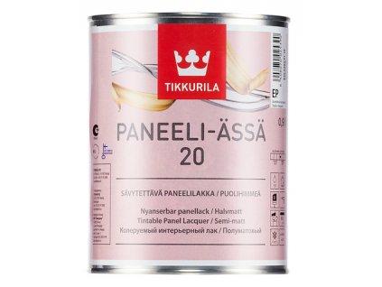 Tikkurila PANEELI-ASSA (Panel Ace Lacquer) 9L HALBMATT [20]  + ein Geschenk Ihrer eigenen Wahl zu Ihrer Bestellung