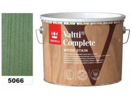 Tikkurila Valtti Complete - 9L - 5066 - Tannengrün - Lehti  + ein Geschenk im Wert von bis zu 8 € zu Ihrer Bestellung