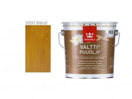 Tikkurila Valtti Wood Oil - PUUÖLJY - 2,7L - 5050 - Pinie/Lärche - Mesi  + ein Geschenk Ihrer eigenen Wahl zu Ihrer Bestellung