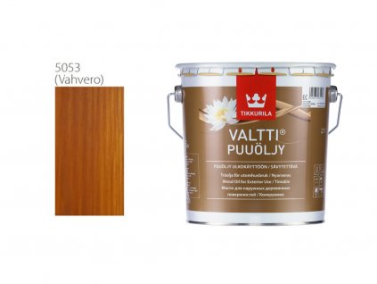 Tikkurila Valtti Wood Oil - PUUÖLJY - 9L - 5053 - Vahvero  + ein Geschenk im Wert von bis zu 8 € zu Ihrer Bestellung