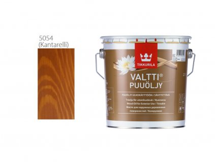 Tikkurila Valtti Wood Oil - PUUÖLJY - 2,7L - 5054 - Kantarelli  + ein Geschenk Ihrer eigenen Wahl zu Ihrer Bestellung