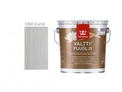 Tikkurila Valtti Wood Oil - PUUÖLJY - 2,7L - 5060 - Lumi  + ein Geschenk Ihrer eigenen Wahl zu Ihrer Bestellung