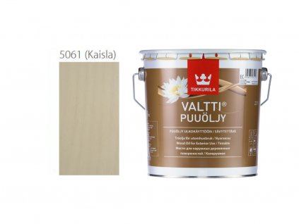 Tikkurila Valtti Wood Oil - PUUÖLJY - 2,7L - 5061 - Kaisla  + ein Geschenk Ihrer eigenen Wahl zu Ihrer Bestellung