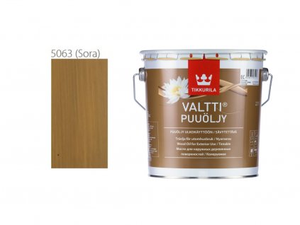 Tikkurila Valtti Wood Oil - PUUÖLJY - 9L - 5063 - Sora  + ein Geschenk im Wert von bis zu 8 € zu Ihrer Bestellung