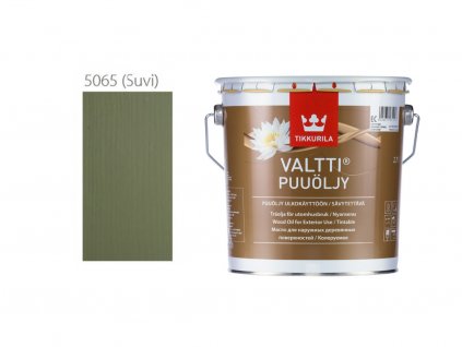 Tikkurila Valtti Wood Oil - PUUÖLJY -9L -  5065 - Suvi  + ein Geschenk im Wert von bis zu 8 € zu Ihrer Bestellung