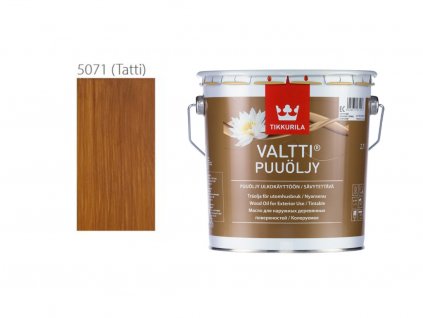 Tikkurila Valtti Wood Oil - PUUÖLJY - 2,7L - 5071 - Tatti  + ein Geschenk Ihrer eigenen Wahl zu Ihrer Bestellung
