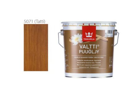 Tikkurila Valtti Wood Oil - PUUÖLJY - 9L - 5071 - Tatti  + ein Geschenk zur Bestellung