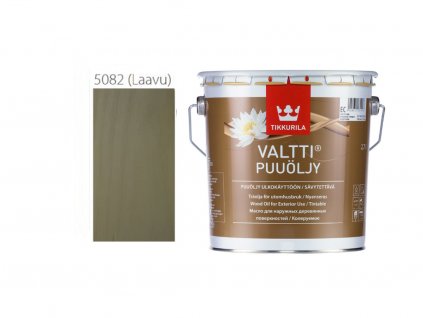 Tikkurila Valtti Wood Oil - PUUÖLJY - 2,7L  5082 - Laavu  + ein Geschenk Ihrer eigenen Wahl zu Ihrer Bestellung
