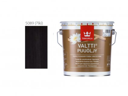 Tikkurila Valtti Wood Oil - PUUOLJY - 9L -  5089 - Piki  + ein Geschenk im Wert von bis zu 8 € zu Ihrer Bestellung