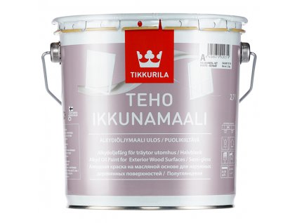 Tikkurila Teho Window Paint - 2,7L vzorník TVT Vinha  + ein Geschenk Ihrer eigenen Wahl zu Ihrer Bestellung