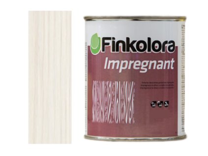 Tikkurila FINKOLORA IMPREGNANT 2,5L bílá (Tenkovrstvá lazura na dřevo s voskem)  + ein Geschenk Ihrer eigenen Wahl zu Ihrer Bestellung