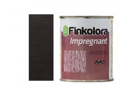 Tikkurila FINKOLORA IMPREGNANT 2,5 L Ebenholz - dünnschichtige Lasur mit Wachs  + ein Geschenk Ihrer eigenen Wahl zu Ihrer Bestellung