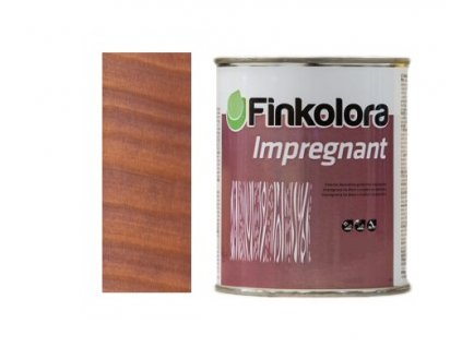 Tikkurila FINKOLORA IMPREGNANT 0,75L Nussbaum - dünnschichtige Lasur mit Wachs  + ein Geschenk zur Bestellung über 37 €