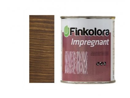 Tikkurila FINKOLORA IMPREGNANT 0,75L Palisander - dünnschichtige Lasur mit Wachs  + ein Geschenk zur Bestellung über 37 €