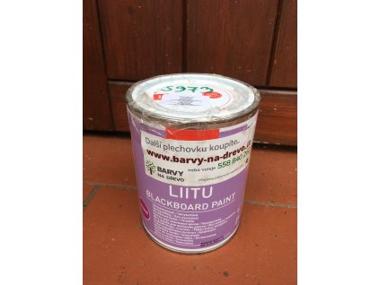 Liitu Blackboard Paint 0,9L (Tafelfarbe) - S373 grün  + ein Geschenk zur Bestellung über 37 €
