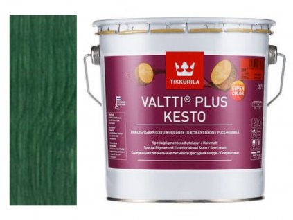 Tikkurila Valtti Plus Kesto OPP 2,7L - 3142 Dunkelgrün  + ein Geschenk Ihrer eigenen Wahl zu Ihrer Bestellung