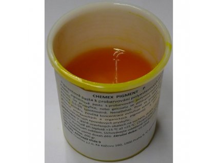Hahn Color Farbpaste Pigment P – Gelb 200g  + ein Geschenk zur Bestellung über 37 €