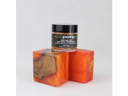 EcoPoxy (Metallpigmente für Epoxidharz) 15g mango