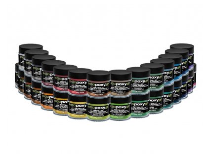 EcoPoxy (Metallpigmente für Epoxidharz) sada 30x15g  + ein Geschenk im Wert von bis zu 8 € zu Ihrer Bestellung
