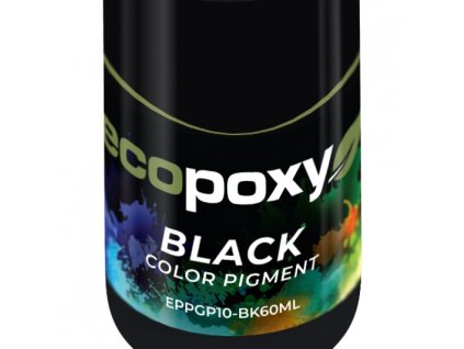 EcoPoxy (Farbpigmente für Harz) 60ml Schwarz