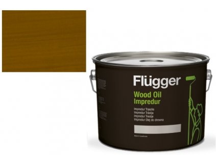 Flügger Wood Tex Wood Oil IMPREDUR 3L U-414 Ocker  + ein Geschenk Ihrer eigenen Wahl zu Ihrer Bestellung