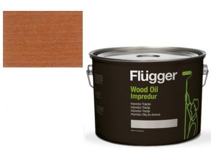 Flügger Wood Tex Wood Oil IMPREDUR 3L U-418 Burma Teak  + ein Geschenk Ihrer eigenen Wahl zu Ihrer Bestellung