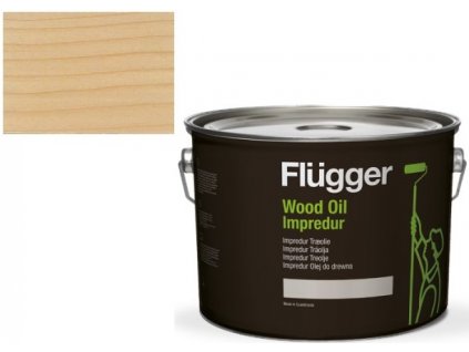 Flügger Wood Tex Wood Oil IMPREDUR 9,1L 010 Farblos  + ein Geschenk im Wert von bis zu 8 € zu Ihrer Bestellung