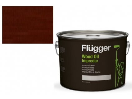 Flügger Wood Tex Wood Oil IMPREDUR 10L U-413 Schwedisch Rot  + ein Geschenk im Wert von bis zu 8 € zu Ihrer Bestellung