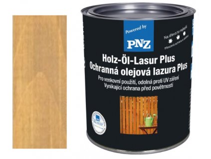 PNZ Holz-Öl-Lasur Plus 2,5l Farbton: Gardgrün  + ein Geschenk zur Bestellung