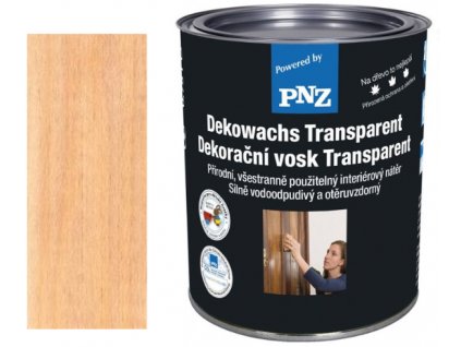 PNZ Dekowachs Transparent 2,5l Farbton: Buche  + ein Geschenk zur Bestellung