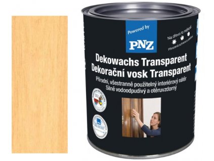PNZ Dekowachs Transparent 2,5l Farbton: Savanne  + ein Geschenk Ihrer eigenen Wahl zu Ihrer Bestellung