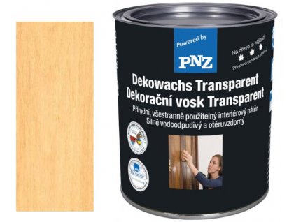 PNZ Dekowachs Transparent 2,5l Farbton: Savanne  + ein Geschenk zur Bestellung