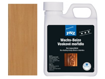 16674 pnz wachs beize 1l farbton eiche hell
