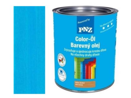 PNZ Color-Öl 10 L Farbton: Kristallblau  + ein Geschenk zur Bestellung